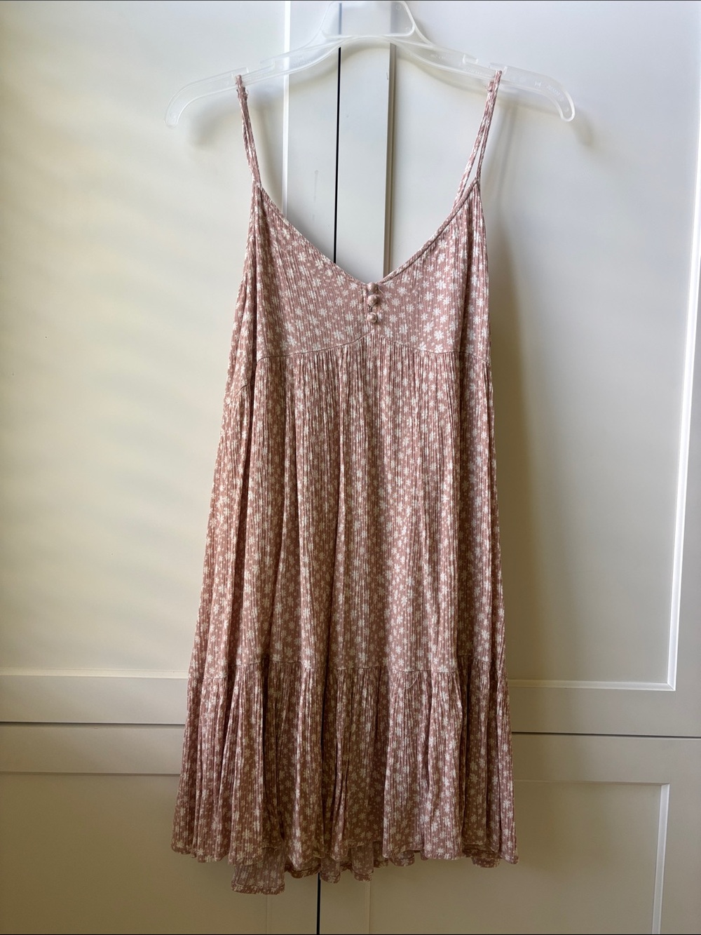 Altar'd State Pink Floral Mini Dress